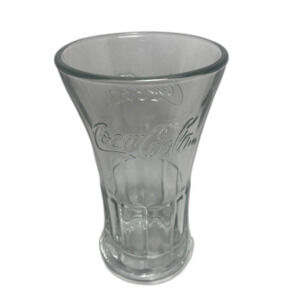 Coca Cola 16 oz Clear Glass Tumbler – Collectible Soda Branding